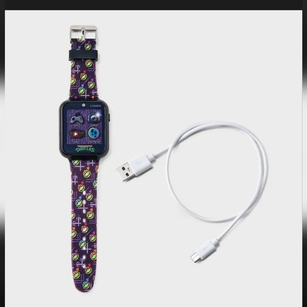 Teenage Mutant Ninja Turtles Kids Smart Watch Camera Games NWT